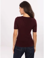 Jumper PM SW B 627.63 kaštanový Jumper PM SW B 627.63 kaštanový