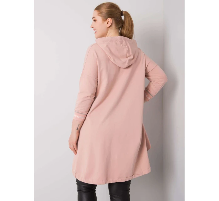 Dámska mikina RV BL 6849.63P svetlo ružová