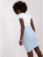 Spódnica RV SD model 18798776 jasny niebieski - FPrice