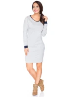 Dámské denní šaty model 19499259 šedé - RaWear