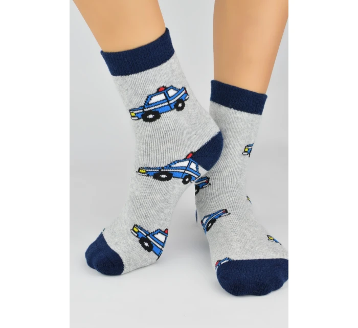 CHLAPČENSKÉ FROTÉ PONOŽKY SO VZOROM SF003
