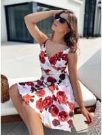 šaty bílé Dstreet model 21978006 - FashionStreet šaty bílé Dstreet model 21978006 - FashionStreet