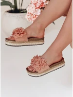 Dámske kvetinové žabky KWIATARIS pink FashionStreet ZY0911