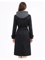 z kapturem czarny model 22037958 - HONEY WINTER