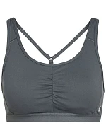 Dámska športová podprsenka adidas Coreessentials Medium-Support šedá HD7686
