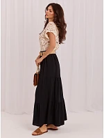 Spódnica MO SD model 22272216 czarny - FPrice Spódnica MO SD model 22272216 czarny - FPrice
