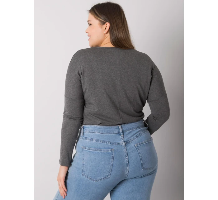 Blúzka RV BZ 7302.23 tmavo šedá Blúzka RV BZ 7302.23 tmavo šedá