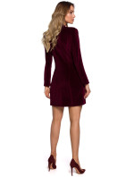 Made Of Emotion Dress M562 Maroon