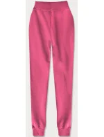 Růžové teplákové kalhoty model 17672210 - J.STYLE Růžové teplákové kalhoty model 17672210 - J.STYLE