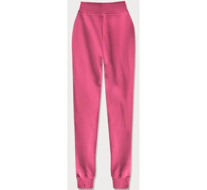 Růžové teplákové kalhoty model 17672210 - J.STYLE Růžové teplákové kalhoty model 17672210 - J.STYLE