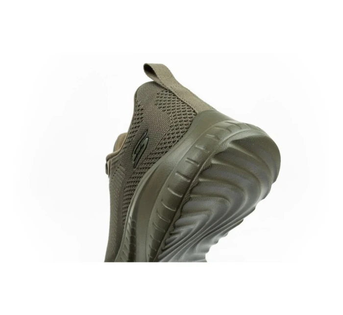 Pánska športová obuv Skechers Bobs Squad Chaos olive lightweight