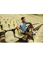 Russell Athletic 180M Tričko z hrubej bavlny „Authentic“ 10.180M fialové
