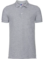 Pánské elastické piqué polo 10. light oxford model 22473887 - Russell Athletic Pánské elastické piqué polo 10. light oxford model 22473887 - Russell Athletic