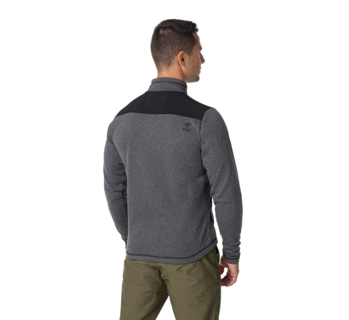 Pánsky fleecový sveter REGIN-M Tmavo šedá - Kilpi