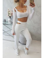 Sada s blúzkou top biela