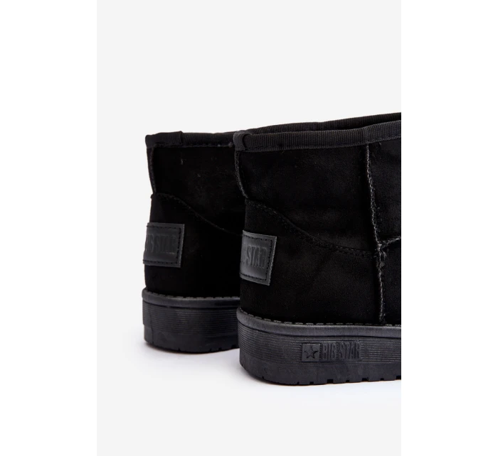 Dětské sněhové boty s podšívkou černé Big Star model 21637262 - Big Star Shoes Dětské sněhové boty s podšívkou černé Big Star model 21637262 - Big Star Shoes