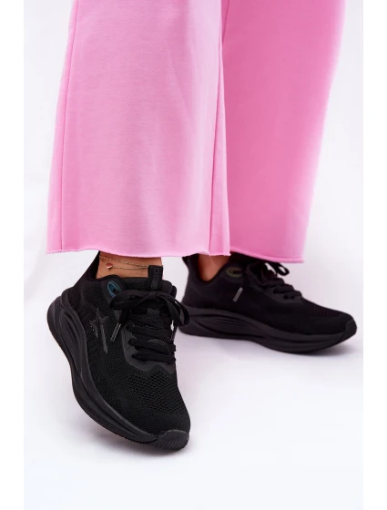 Buty Sportowe Sneakersy Damskie Big Star RR274A144 HI-POLY SYSTEM Czarne Buty Sportowe Sneakersy Damskie Big Star RR274A144 HI-POLY SYSTEM Czarne