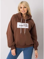 Mikina EM BL model 15883862 hnědá - FPrice Mikina EM BL model 15883862 hnědá - FPrice