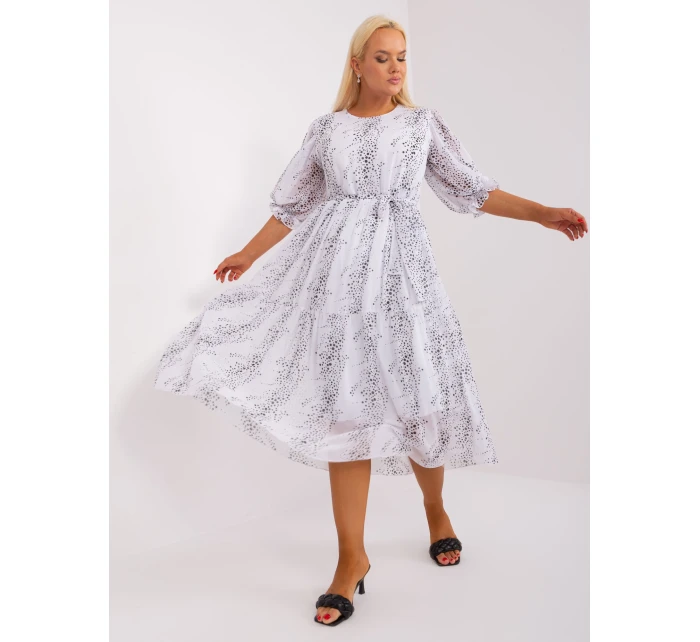 LK SK šaty 509344.37 biela a čierna