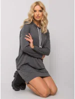 Šaty RV TU 4444.30P tmavo šedá