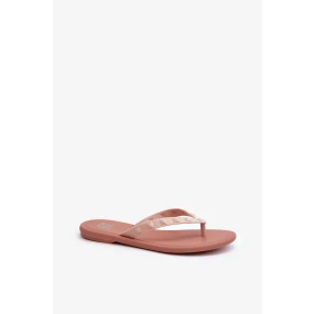 Dámske ploché flexibilné žabky ZAXY Pink Dámske ploché flexibilné žabky ZAXY Pink