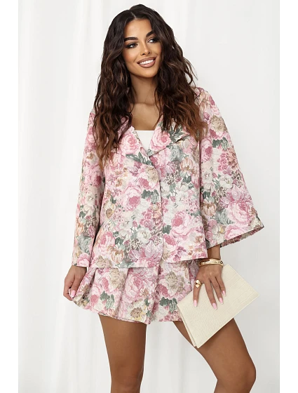 Šortky so spodnou sukňou model 226464 Taliansko Moda Šortky so spodnou sukňou model 226464 Taliansko Moda