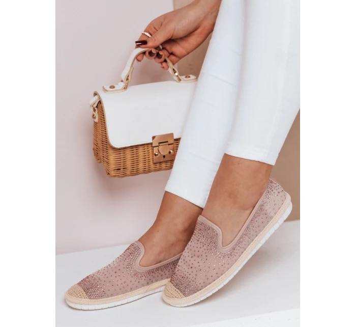 Dámske béžové espadrilky SHINE FashionStreet ZY0062