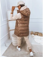 Dámská velbloudí vesta Dstreet model 21964826 - FashionStreet
