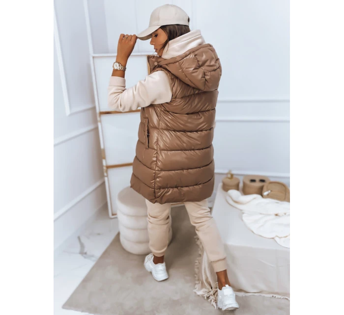 Dámská velbloudí vesta Dstreet model 21964826 - FashionStreet