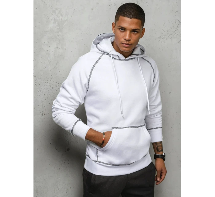 Pánská bílá mikina Dstreet model 21967203 - FashionStreet