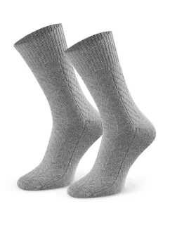 Pánske vlnené ponožky Steven art.093 herringbone 41-46