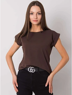 tshirt z Feel Good ciemny brązowy model 21781317 - Factory Price