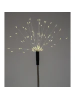 SOLÁRNE SVIETIDLO FÚKAČ STROM OHŇOSTROJ 80CM 90 LED
