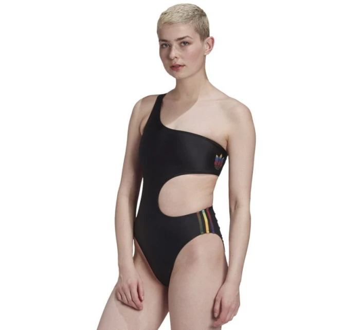 Dámske jednodielne plavky Originals Adicolor 3D Trefoil W GD3972 - Adidas