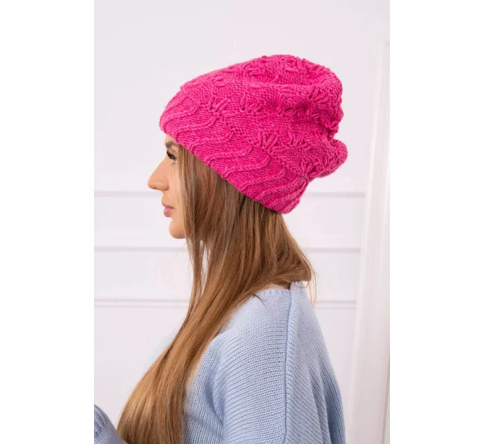 Dámska čiapka Dagmara K332 pink