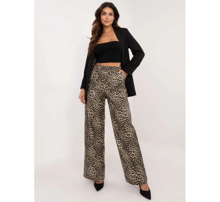 Nohavice LK SP 509799.38 čierno-béžové