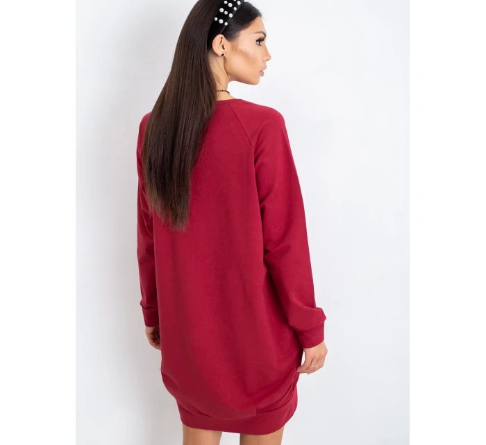 Šaty RV TU model 14825463 kaštanová - FPrice Šaty RV TU model 14825463 kaštanová - FPrice