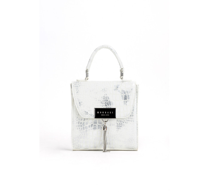 Monnari Dámske tašky Malá truhlica s multi bielym vzorom