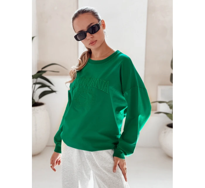 Dámská mikina DREAM zelená Dstreet model 21968544 - FashionStreet