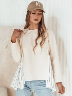 Dámska mikina FUNIL béžová FashionStreet BY1271