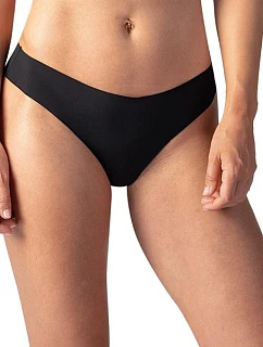 Dámske bezšvové nohavičky INVISIBLE BRAZILIAN - BELLINDA - čierna