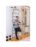 GYMNASTICKÝ REBRÍK S NASTAVITEĽNOU TYČOU A ZÁBRADLÍM BENCHK 732W