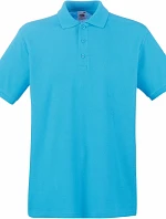 Fruit of the Loom Premium Polo Piqué – polokošeľa 16.3218, azúrovomodrá