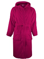 Bathrobe Župan s kapucí magenta model 22526782 - The One Towelling Bathrobe Župan s kapucí magenta model 22526782 - The One Towelling