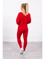 Zirkónová sada panther červená