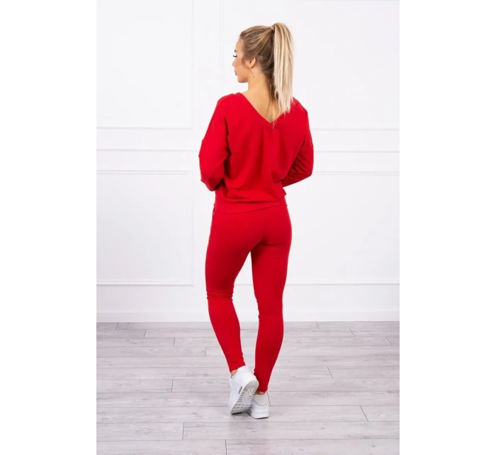 Zirkónová sada panther červená