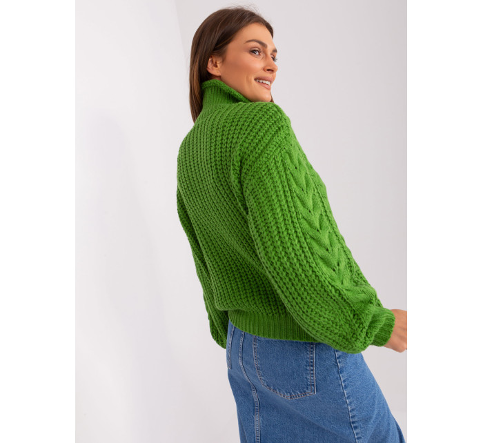 Sweter AT SW 2350.91P zielony