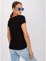 Tričko RV TS 4832.12P čierna Tričko RV TS 4832.12P čierna