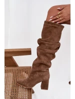 Topánky na podpätku model 219402 Krok vo veľkom štýle