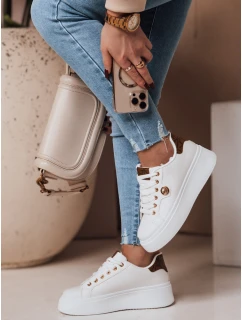 Dámske tenisky na platforme RIFII khaki FashionStreet ZY0686